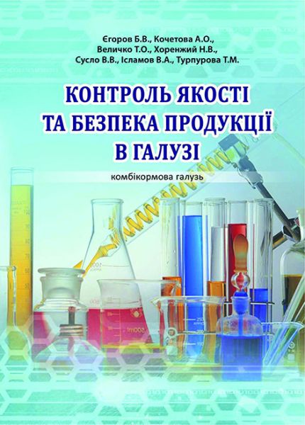 Контроль якості та безпека продукції в галузі (комбікормова галузь)