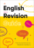 English: Revision Guide