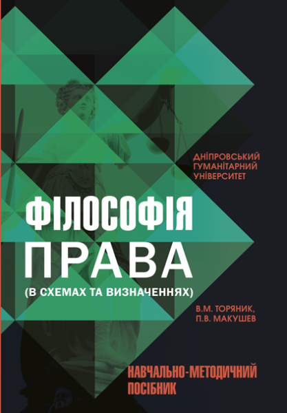 Філософія права (в схемах та визначеннях)